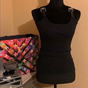 Michael Kors Buckle Detail Tank Top
